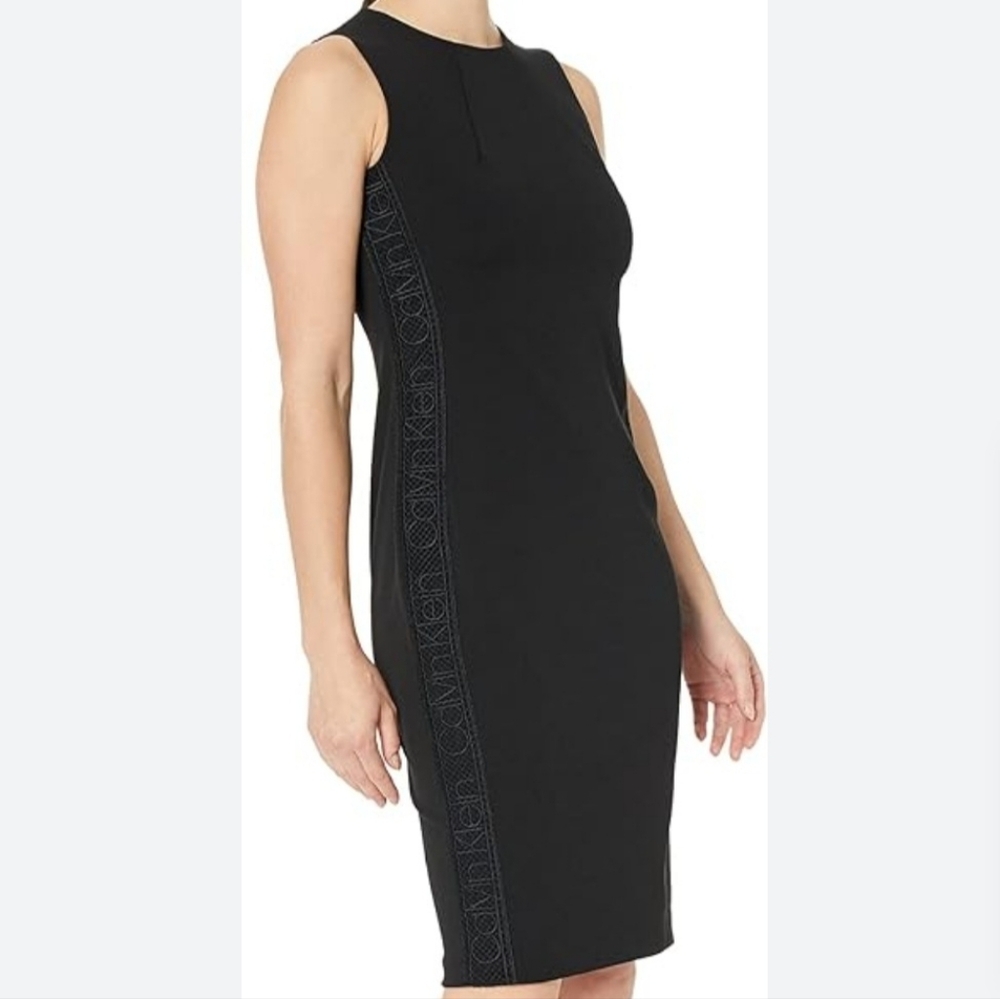 Calvin Klein Black Midi Dress